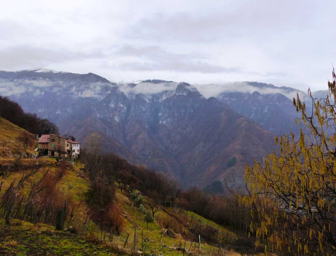 paesaggio lungo l'AVT