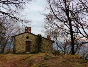 Eremo di S. Bovo lungo l'AVT